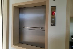 Dumbwaiter on a yacht